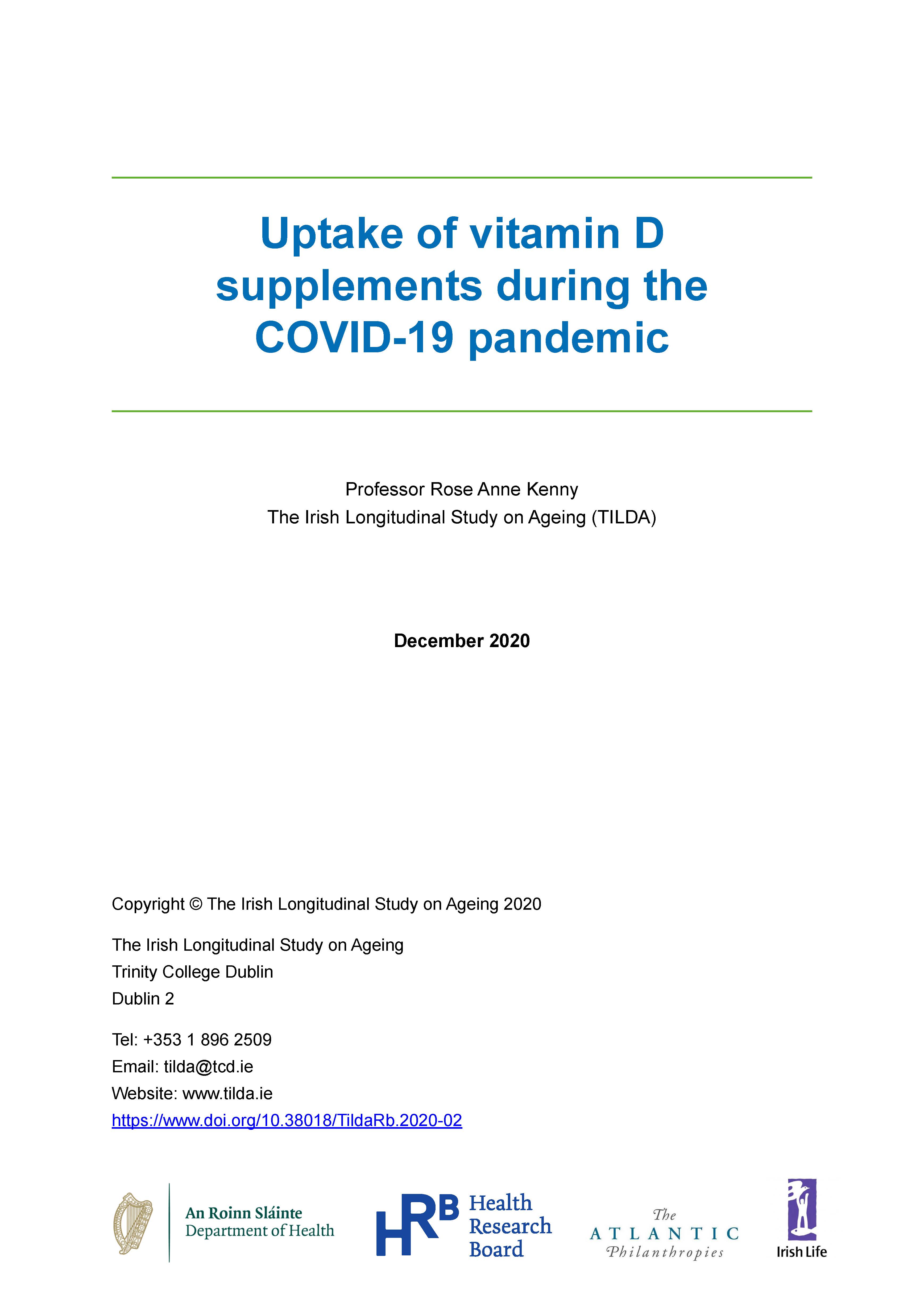 Covid-19 Vitamin D Report